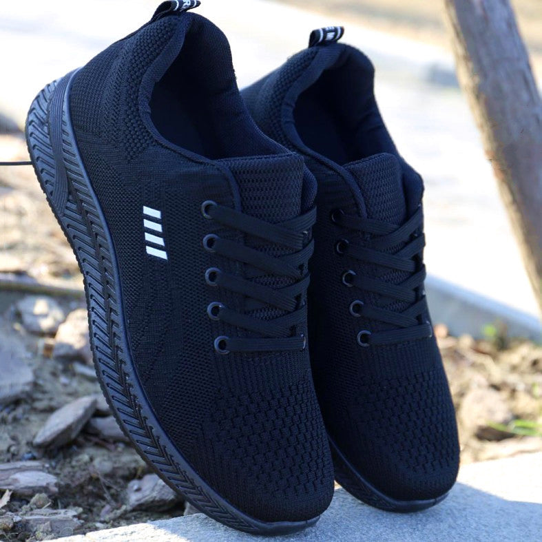Shoes Men's Soft Sole Sports Wear Resistant Non-Slip Cloth Footwear