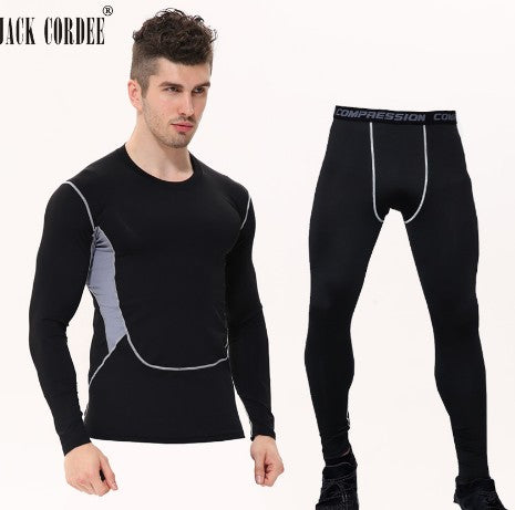 Camouflage Compression Baselayer Set Sports Compression Set Long Sleev