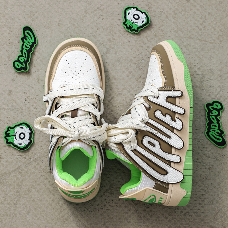 Shoes Mens Fashionable And Versatile Couple Sports Skate Footwear Nice