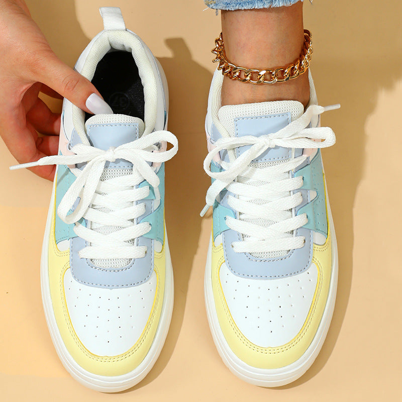 Sneakers Trendy Fashion Couple Platform Soft Bottom Comfortable Sports