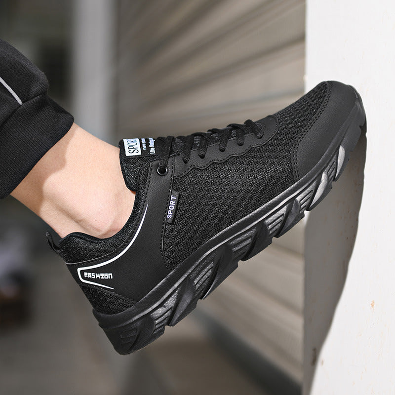 Shoes Sports Shoes Men's Mesh Casual Solid Soft Sole Large Size Design