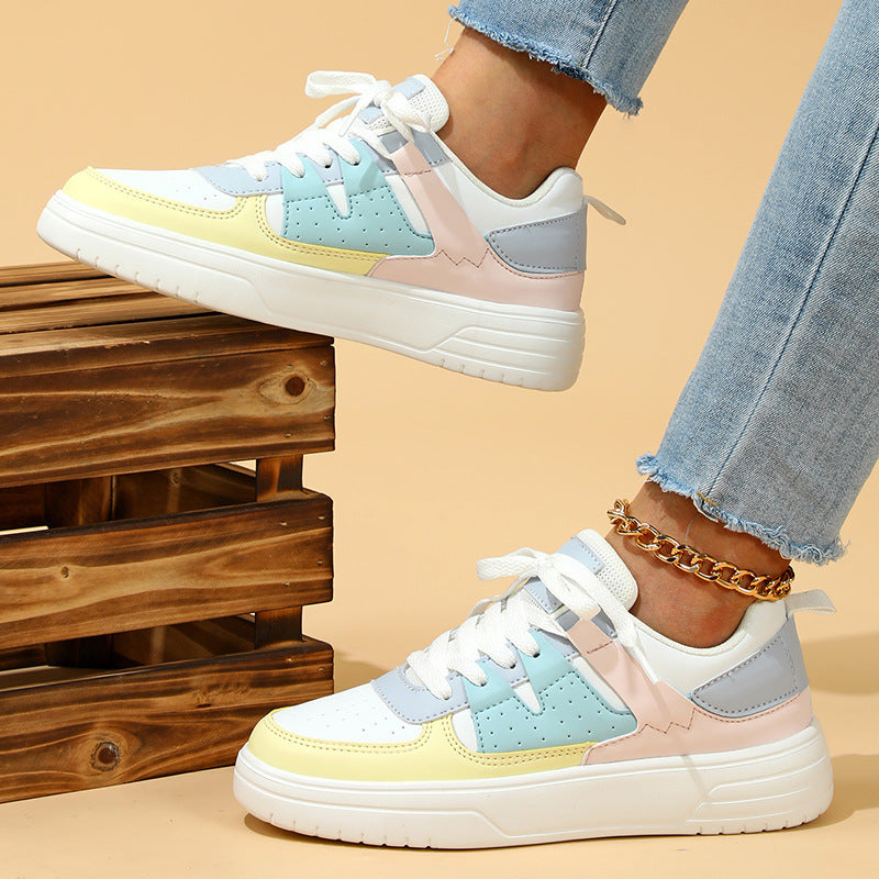 Sneakers Trendy Fashion Couple Platform Soft Bottom Comfortable Sports