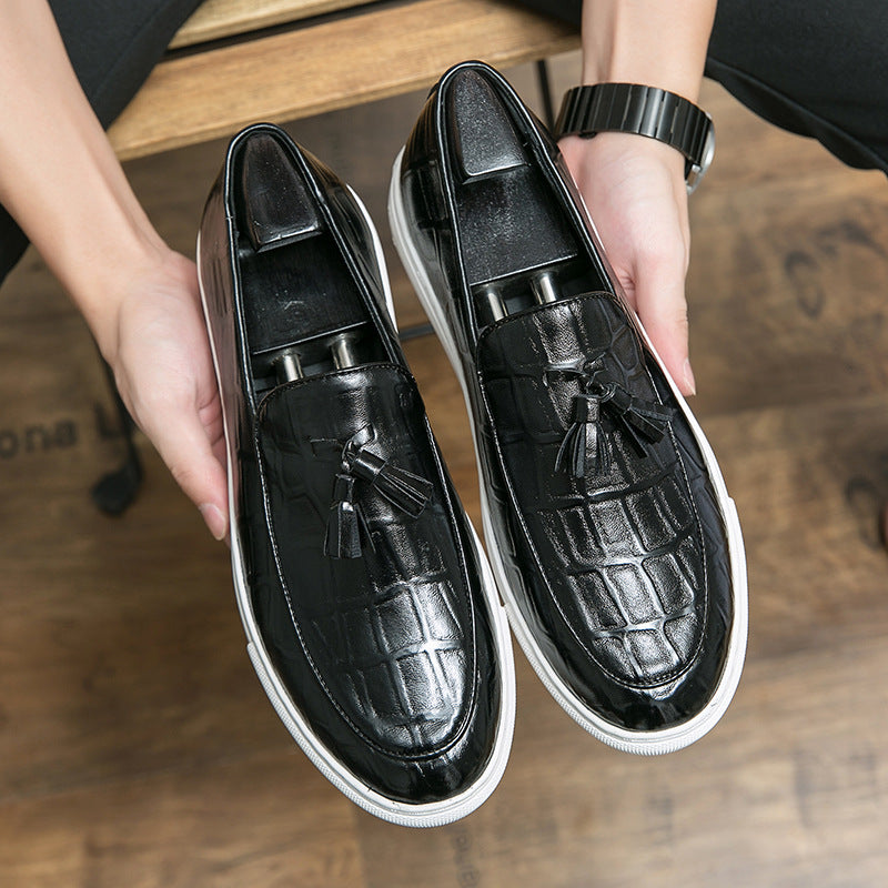 Shoes Men's Business Casual Sneakers Plus Size Leather Men Footwear