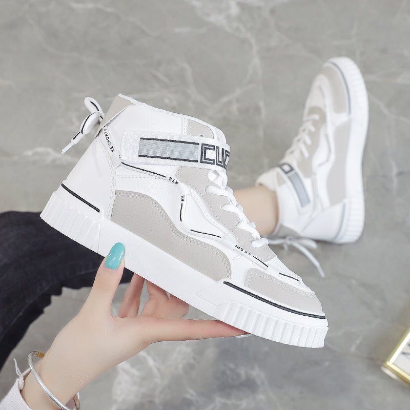 Shoes Sport All-match Student Female Whiteboard Footwear Design Style