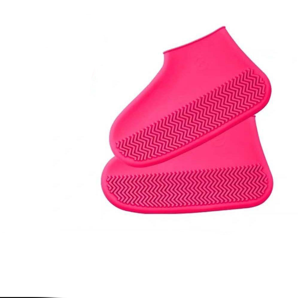 Boots Men and women hiking slip wearable easy to carry silicone rain