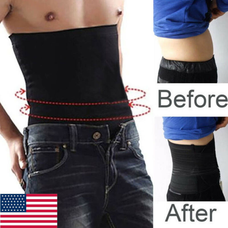 Corset Imcute Newest Men Waist Trainer Cincher Body Fajas Gym Sport Wo