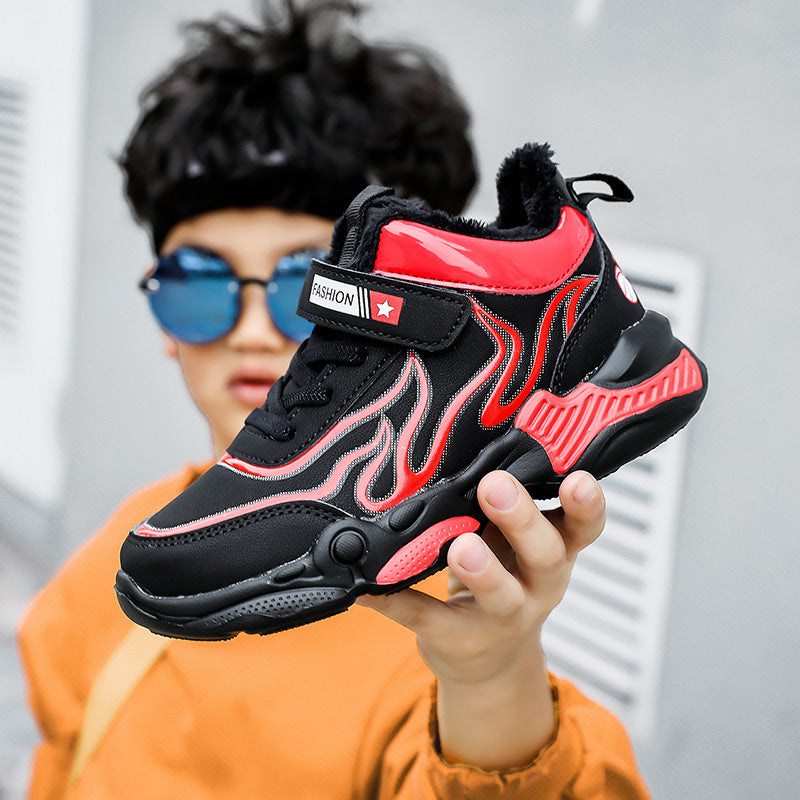 Shoes Children's Basketball Korean Sports Shoes Boys' Shoes Design Sty