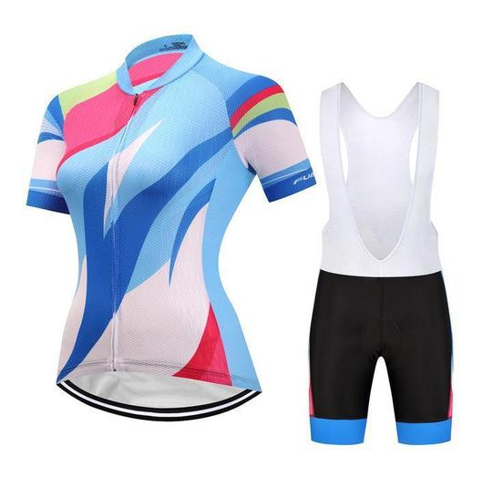 Cycling Kit - JoyfulBlue Colorfull Quick-dry Design Style Wearalble