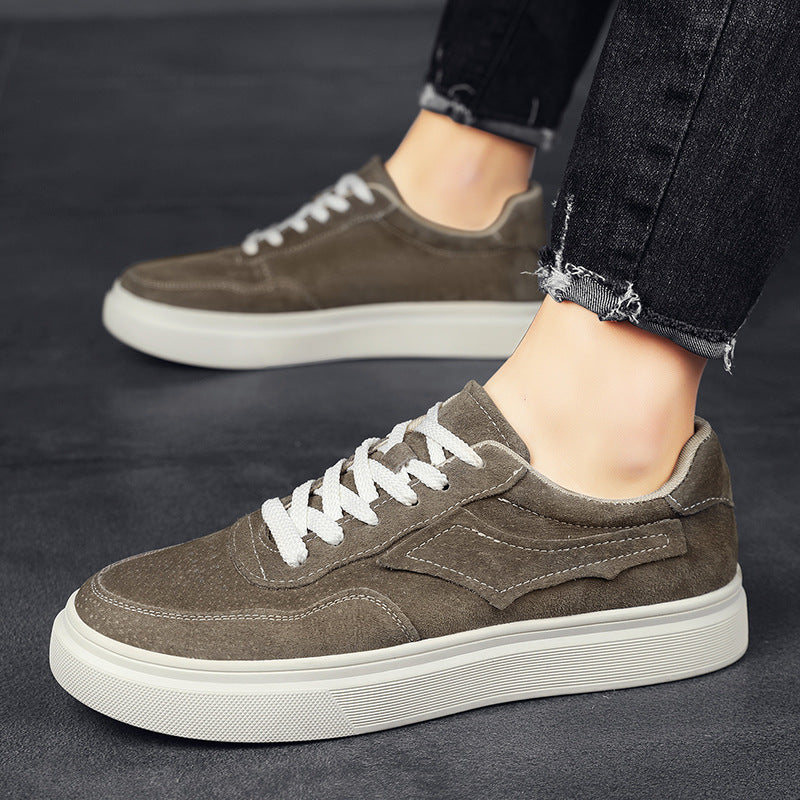Sneakers British Retro Low-top Men Footwear Shoes Design Style Running