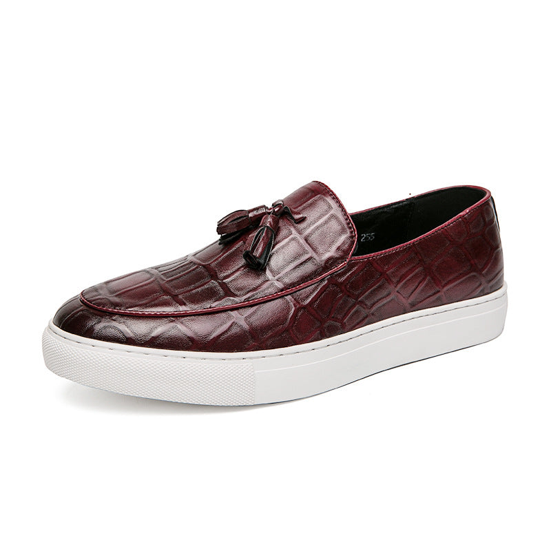 Shoes Men's Business Casual Sneakers Plus Size Leather Men Footwear