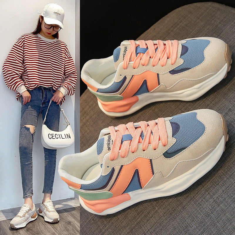 Shoes Autumn New Ins Korean Style Breathable White For Women Footwear