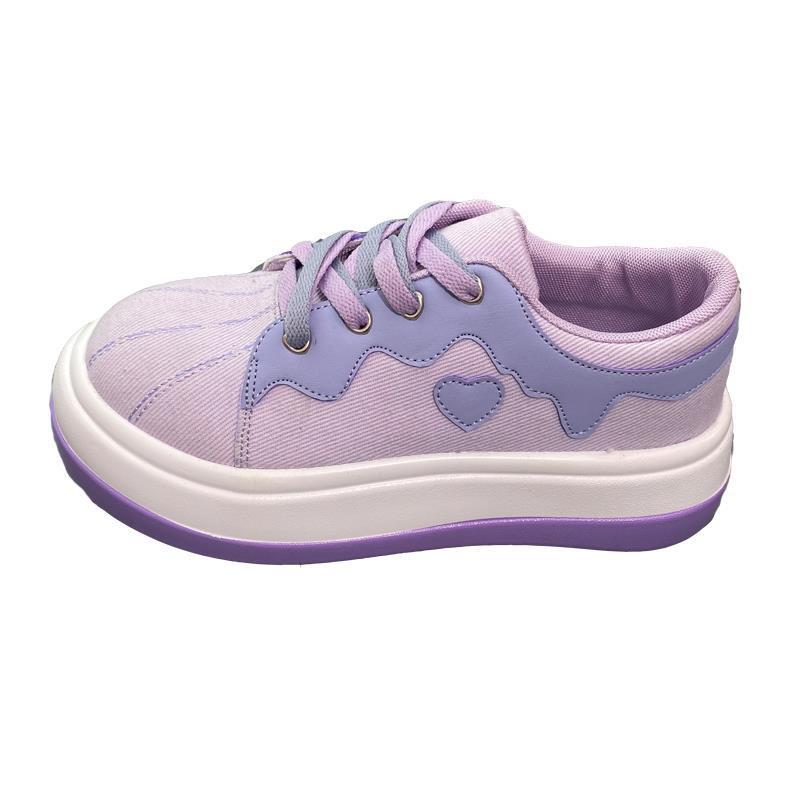 Shoes Ladies Fashion Versatile Platform Casual Footwear Style Design