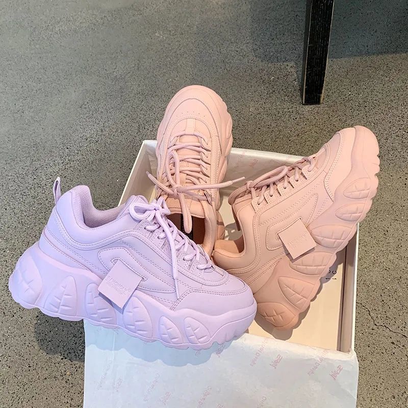 Sneakers Daddy Shoes All-match Casual Platform Footwear Design Style