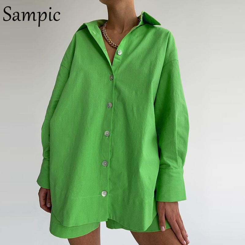Tracksuit Sampic Loung Wear Women Shorts Comfortable Style Design Wear