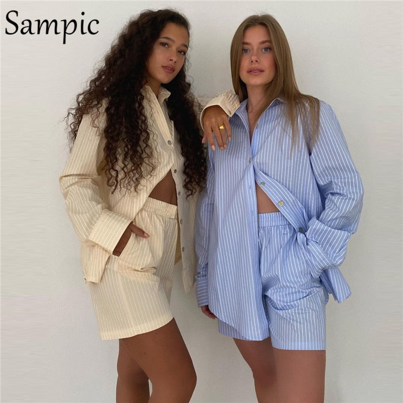Tracksuit Sampic Loung Wear Women Shorts Comfortable Style Design Wear
