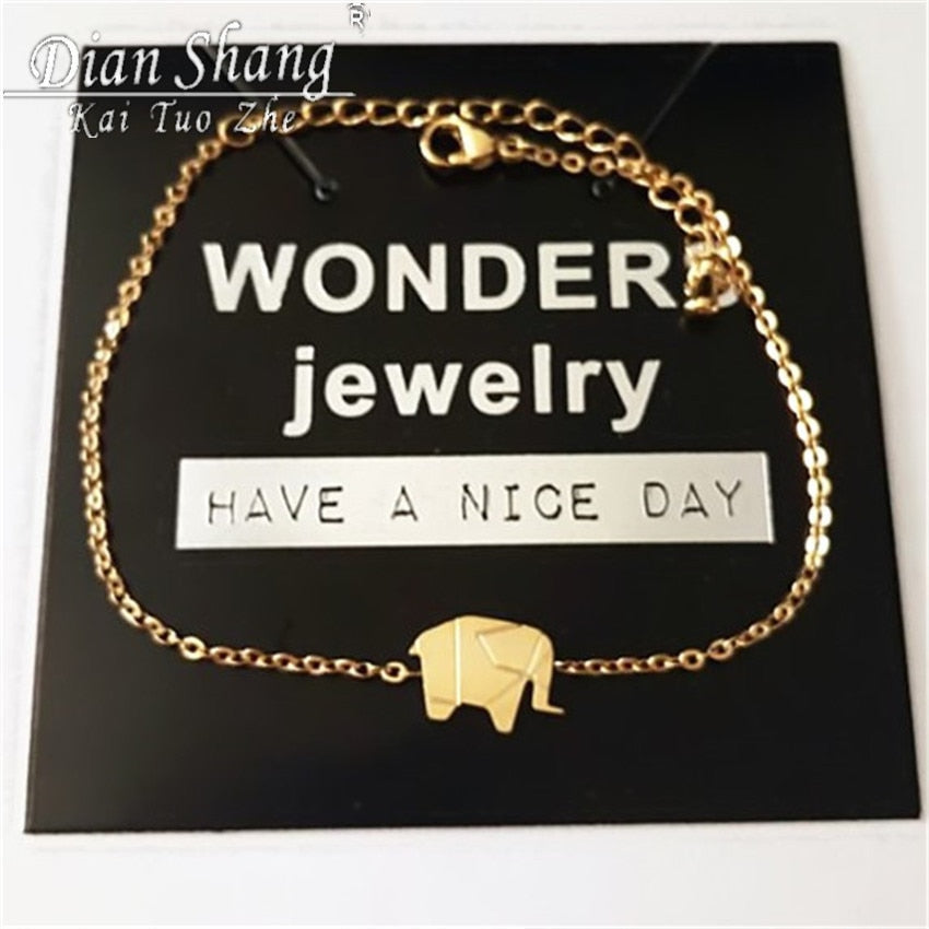 Jewelry Charms Bracelet Femme Stainless Steel Women Dainty Beautyful