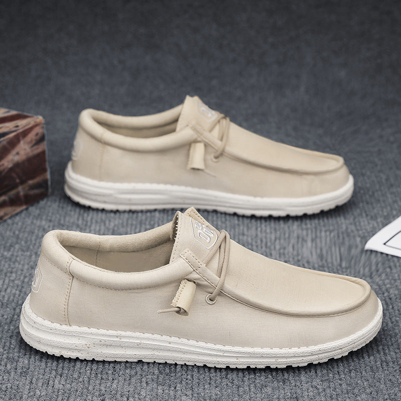 Shoes Men's Canvas Breathable Sports Casual Borad Footwear Comfort Des