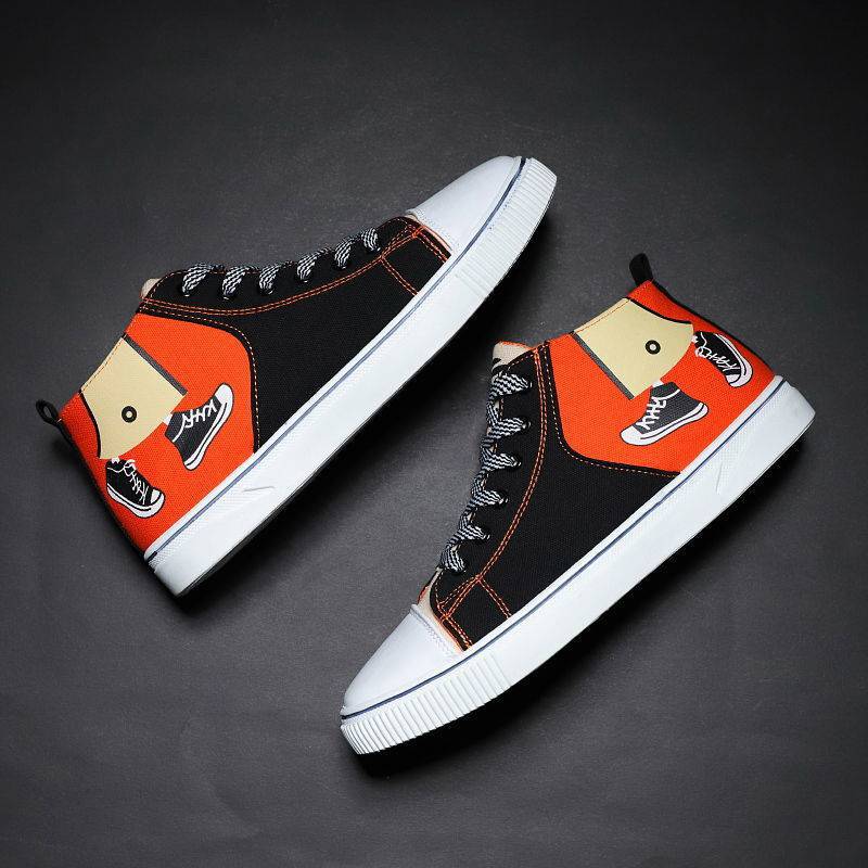 Boot Men's British Style Casual All-matching Worker Footwear Design St