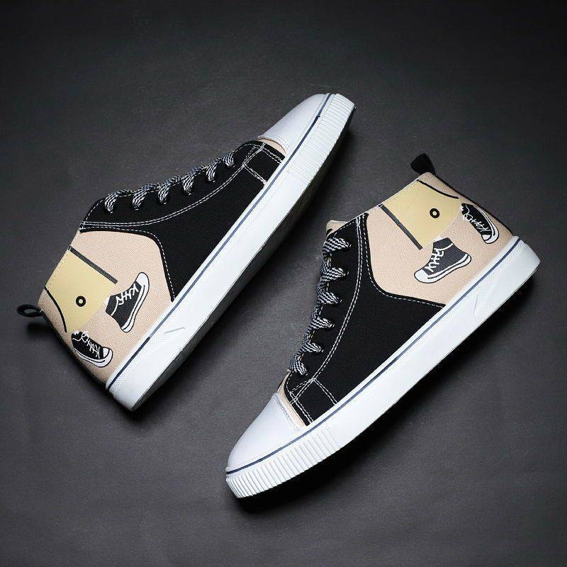 Boot Men's British Style Casual All-matching Worker Footwear Design St
