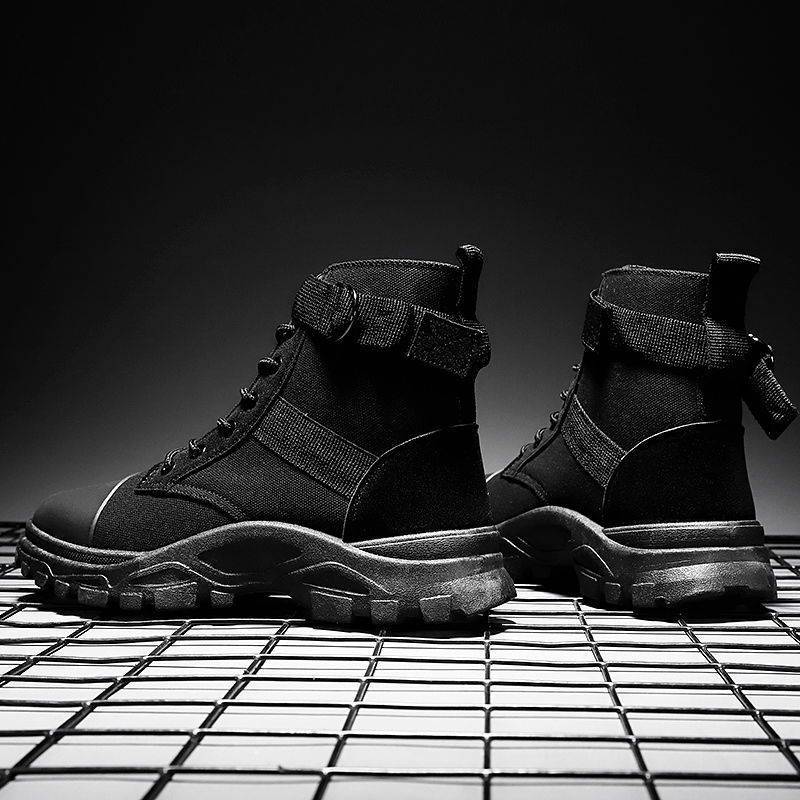 Boot Men's British Style Casual All-matching Worker Footwear Design St