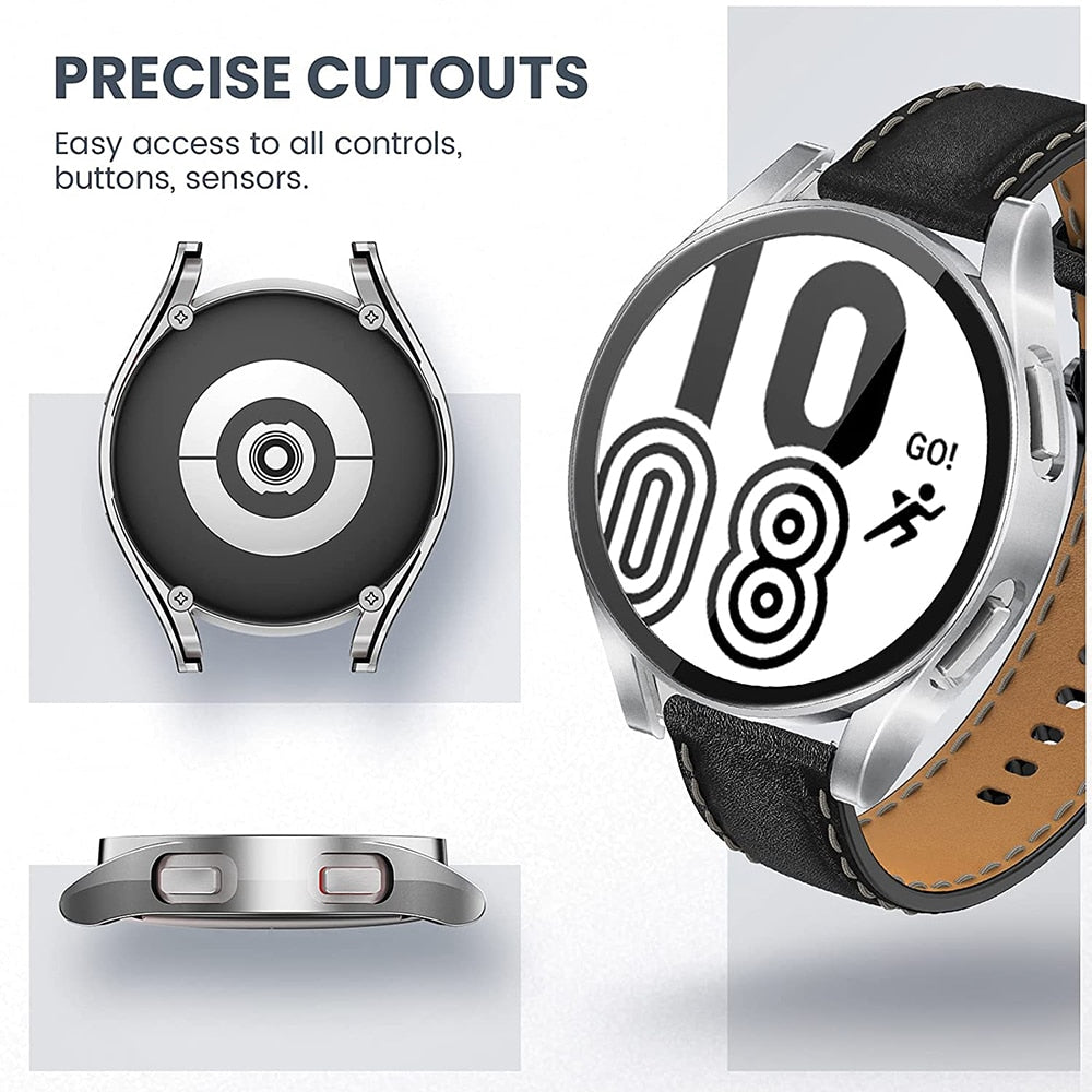 Samsung Tempered Glass Cover for Galaxy Watch Accessories Protection