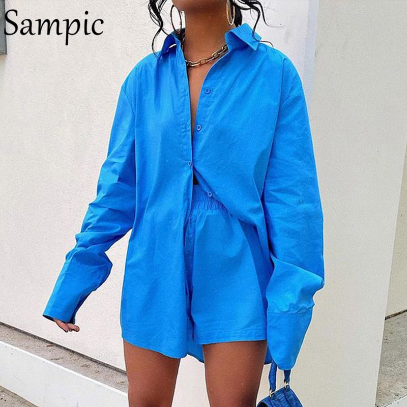 Tracksuit Sampic Loung Wear Women Shorts Comfortable Style Design Wear