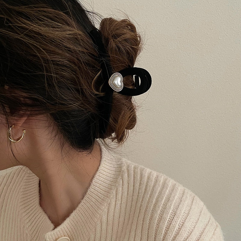 Hair Gold Color Hollow Hair Clips Women Hair Accessories