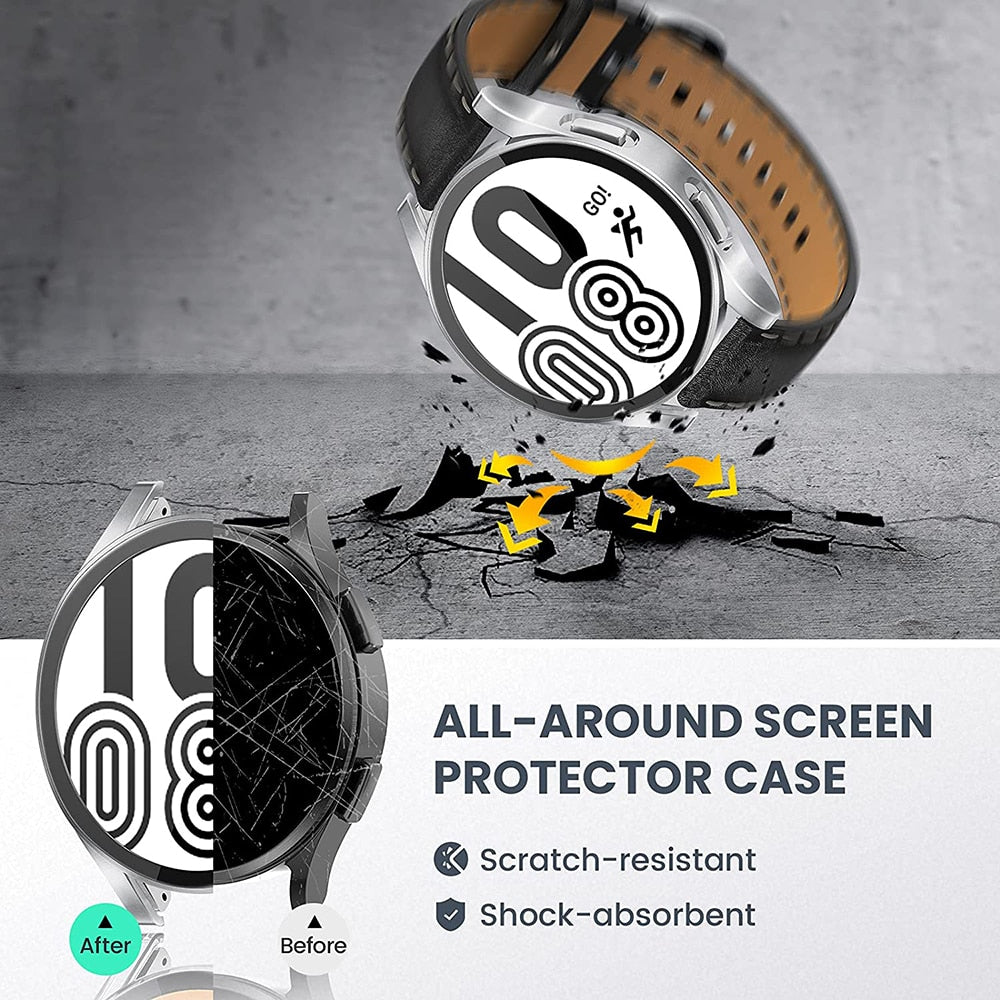 Samsung Tempered Glass Cover for Galaxy Watch Accessories Protection