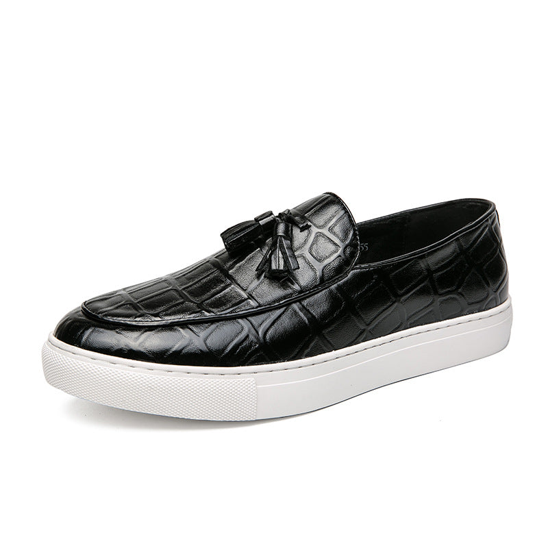 Shoes Men's Business Casual Sneakers Plus Size Leather Men Footwear