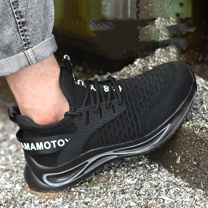 Shoes Ultra-light Steel Toe Anti-piercing Work Footwear Sneakers Nice