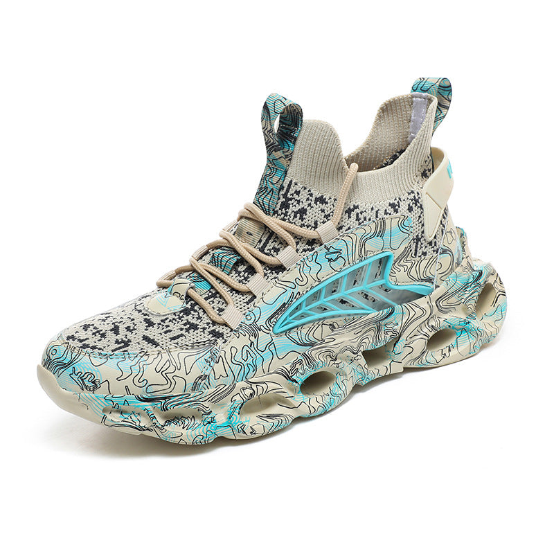 Shoes Plus Size Breathable Asketball Shock-absorbing Soft Bottom Flyin