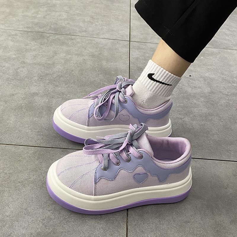 Shoes Ladies Fashion Versatile Platform Casual Footwear Style Design