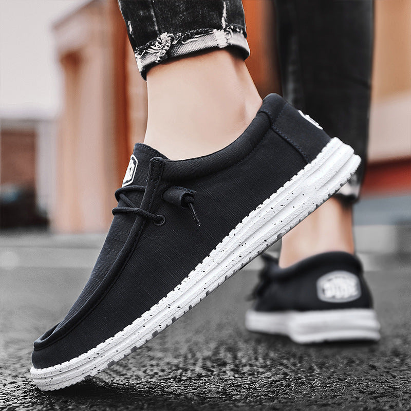 Shoes Men's Canvas Breathable Sports Casual Borad Footwear Comfort Des