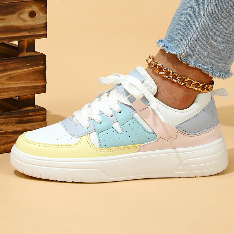Sneakers Trendy Fashion Couple Platform Soft Bottom Comfortable Sports