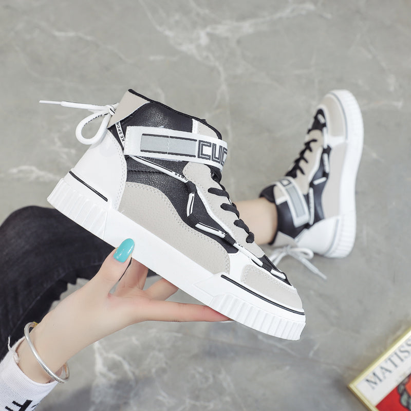 Shoes Sport All-match Student Female Whiteboard Footwear Design Style