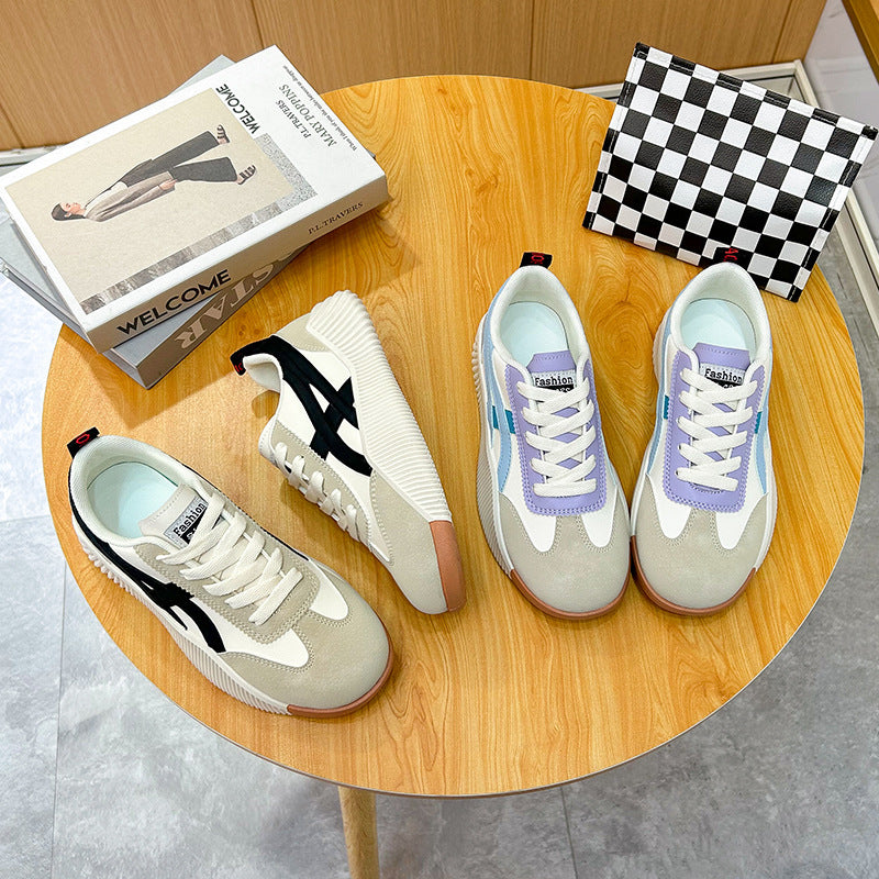 Shoes Korean Style Flat Women's Autumn New Breathable Casual Skateboar
