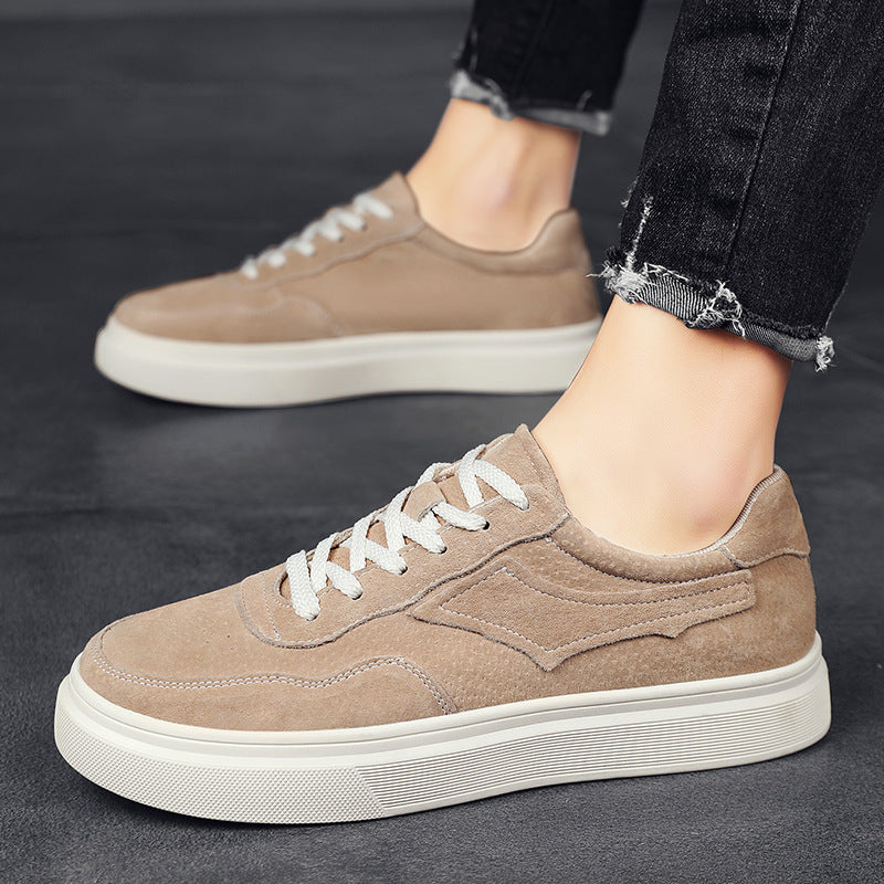 Sneakers British Retro Low-top Men Footwear Shoes Design Style Running
