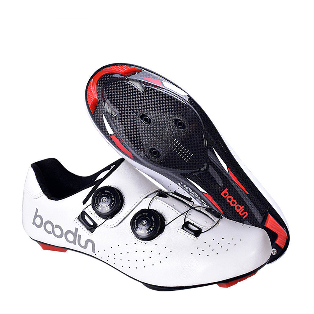 Cycling Outdoor Shock-absorbing Leather Carbon Fiber Shoes Design Spor