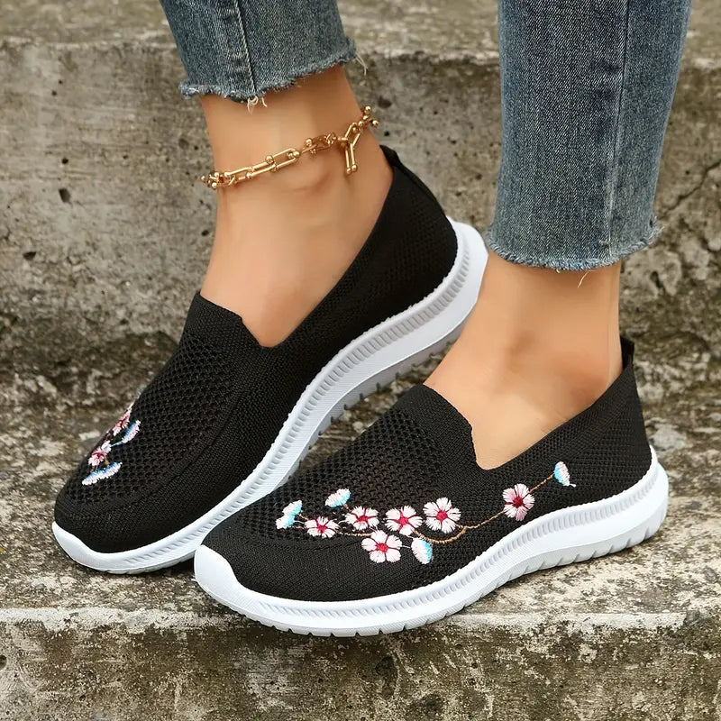 Shoes Flower Comfortable Footwear Design Stylish Style Beauty Women