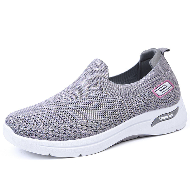 Sneakers New Casual Soft Bottom Socks For Women Footwear Design Style
