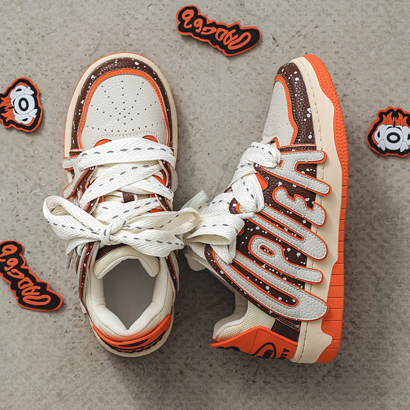 Shoes Mens Fashionable And Versatile Couple Sports Skate Footwear Nice