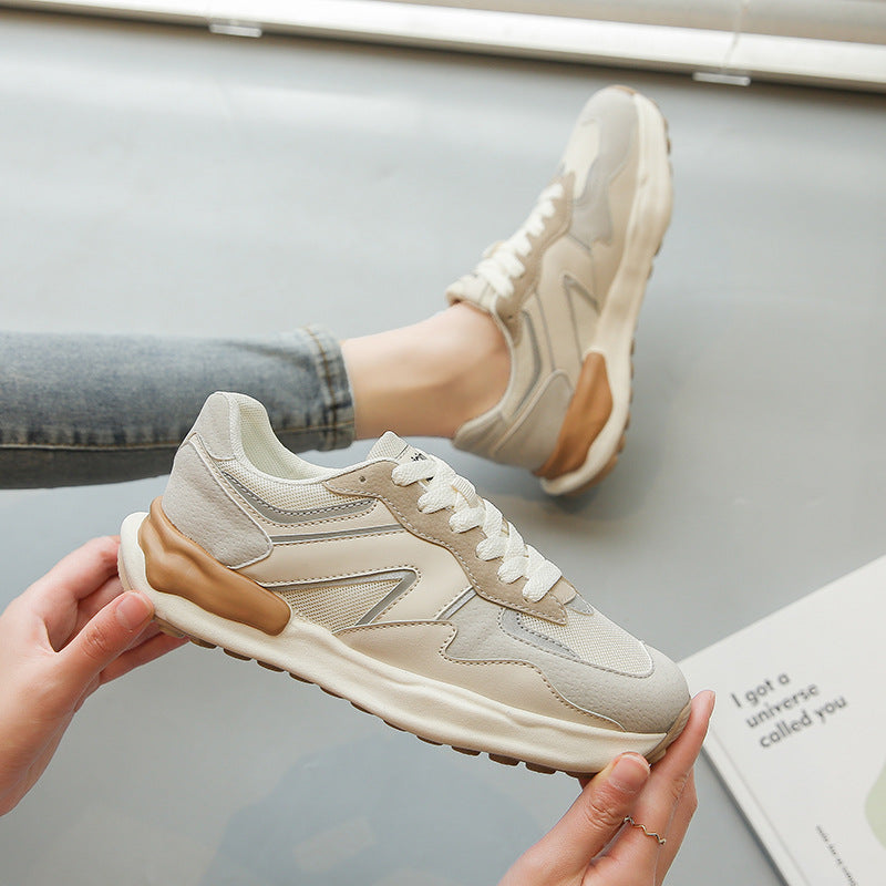 Shoes Autumn New Ins Korean Style Breathable White For Women Footwear
