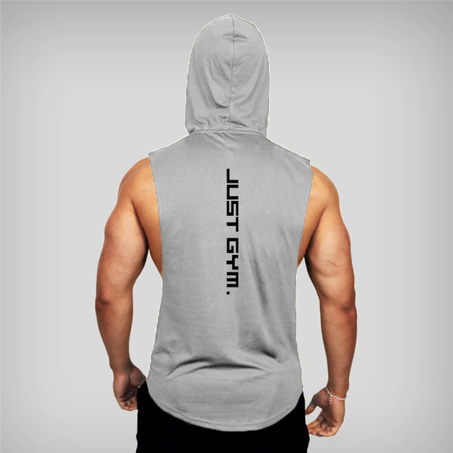 Gym Hoodies Tank Top Workout Training Body Exercise Bodybuilding Nice