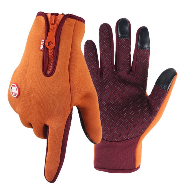 Touchscreen Unisex Thermal Full Finger Gloves Warm Mobile Phone Nice