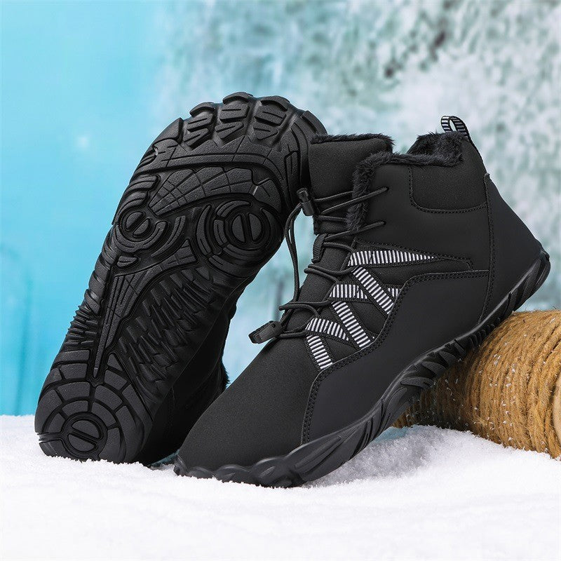 Boots New Casual Fleece And Thick Snow Footwear Design Style Comfort