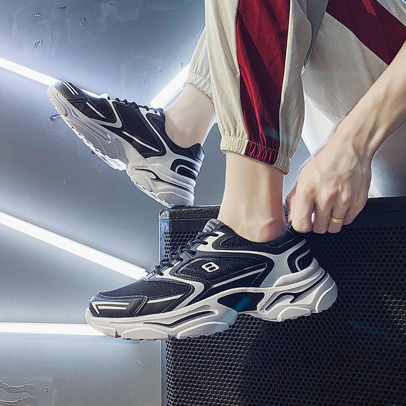 Shoes Mesh Hong Kong Style Sports Old Fashion Style Design Footwear