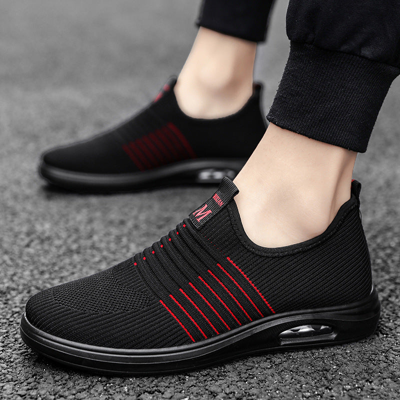 Sneaker Men's Autumn Fly Woven Mesh Casual Footwear DEsign Style Nice