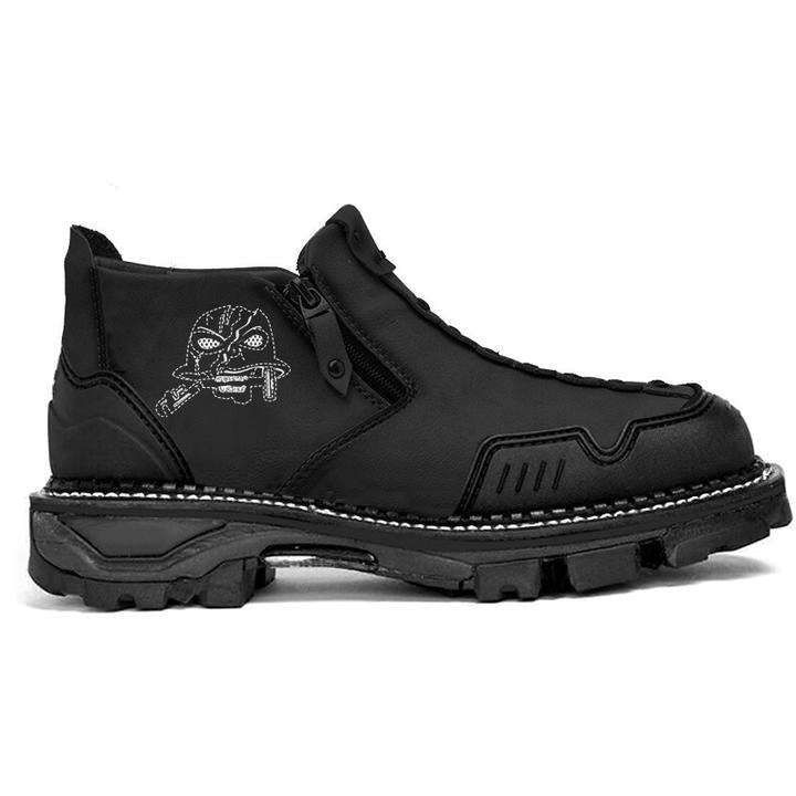 Boots Men's Fashion Halloween Skull Footwear Design Style Comfortable