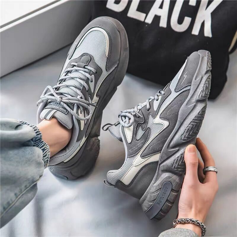 Sneaker Rubber Men's Shoes Summer Breathable Mesh Men's Footwear Style