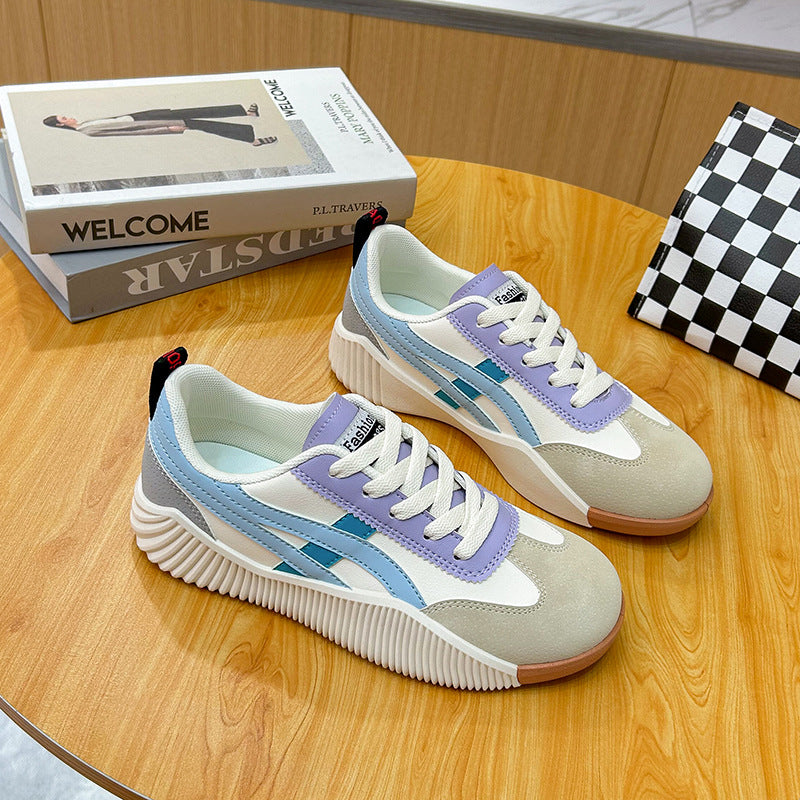 Shoes Korean Style Flat Women's Autumn New Breathable Casual Skateboar